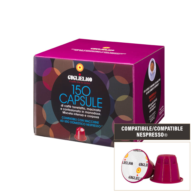 Capsule espresso intenso 150 pezzi