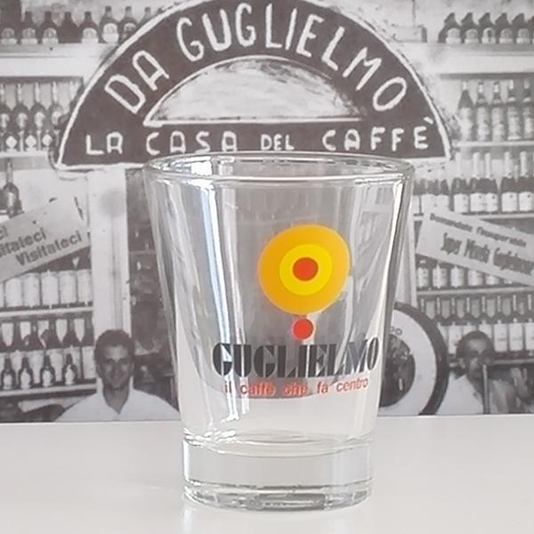 Bicchiere vetro caffè Guglielmo
