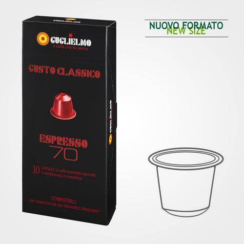 Coffee capsules Nespresso * compatible Red 70 50 cps