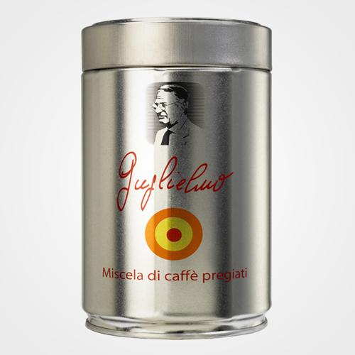 Silver ground coffee can 250 g